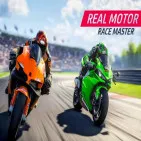 You can play Real Motor Race Master, a free 3D motorcycle racing game, in a browser. Customize cars, use nitro, drift, and execute stunts on neon city tracks.