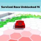 Survival Race Unblocked 76 is where you play the unblocked version of Survival Race, the exciting multiplayer racing game that comes with a strict hexagonal battlefield. 